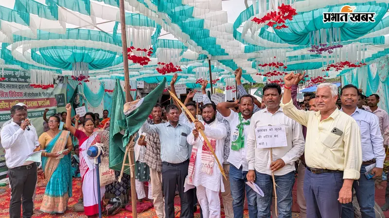 विधेयक वापस लें, नहीं तो हर स्तर पर आंदोलन’, झामुमो के धरने में गरजे सुदीप