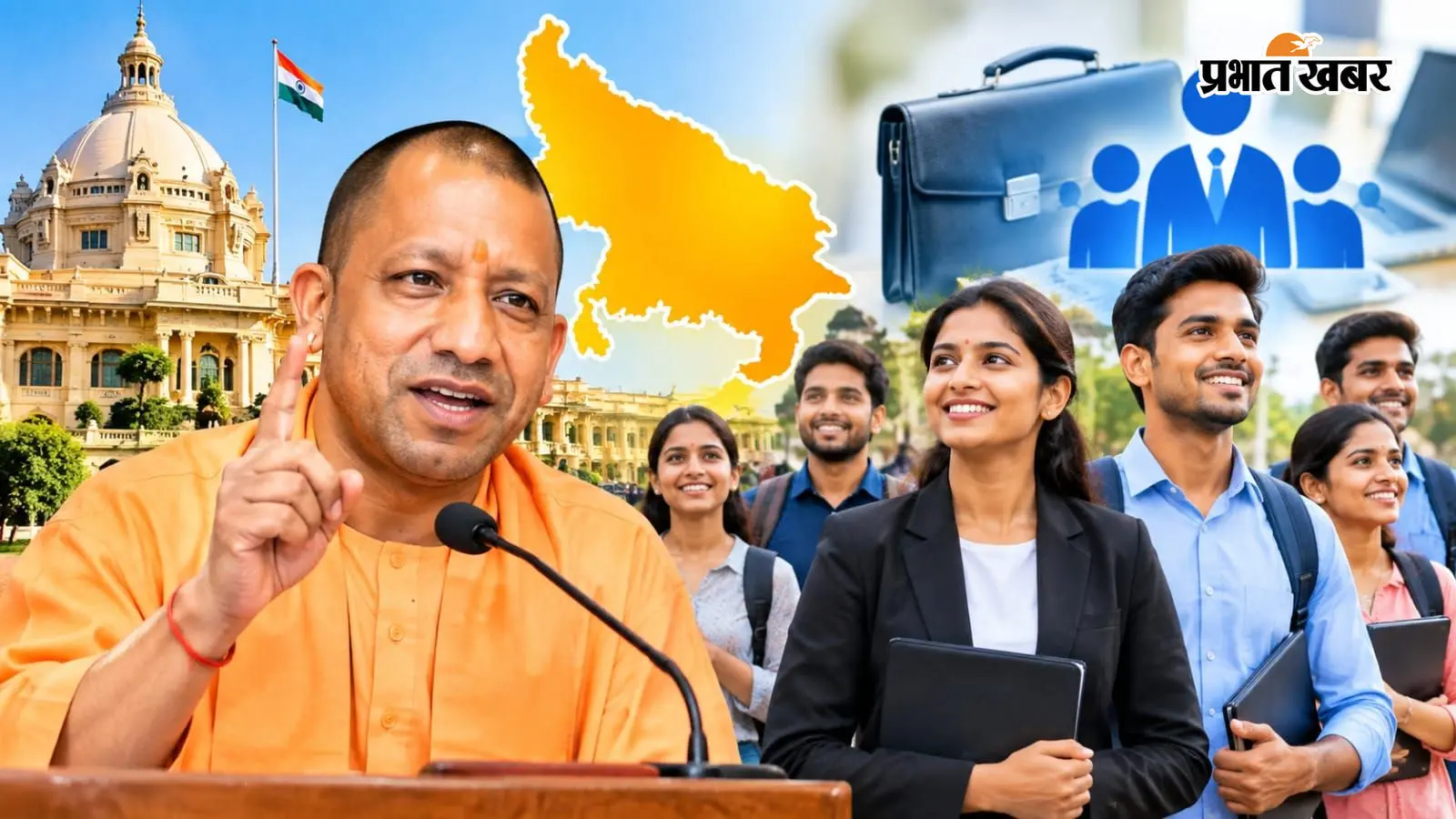 UP में अगले छह महीने में 1 लाख लोगों को मिलेगी नौकरी, मुख्यमंत्री योगी आदित्यनाथ ने रोजगार को लेकर खोला पिटारा