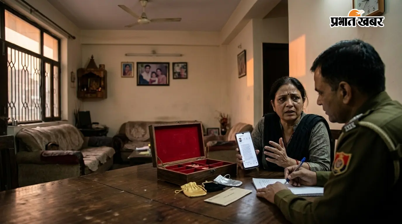 इंस्टाग्राम पर प्यार, दो लाख के जेवरात और नकद लेकर लापता हुई महिला, जांच में जुटी पुलिस