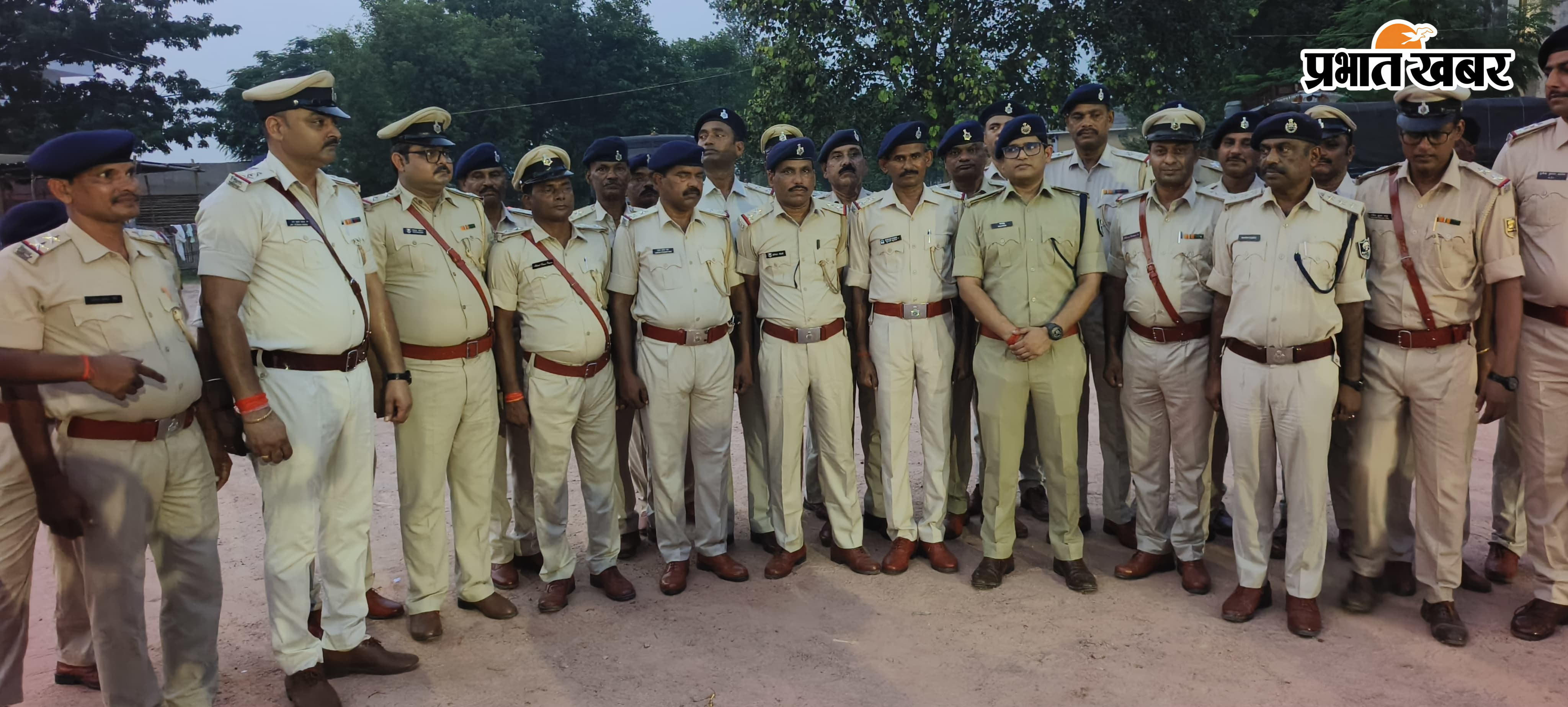 पुलिस लाइन में आयोजित समारोह | Prabhat Khabar Network