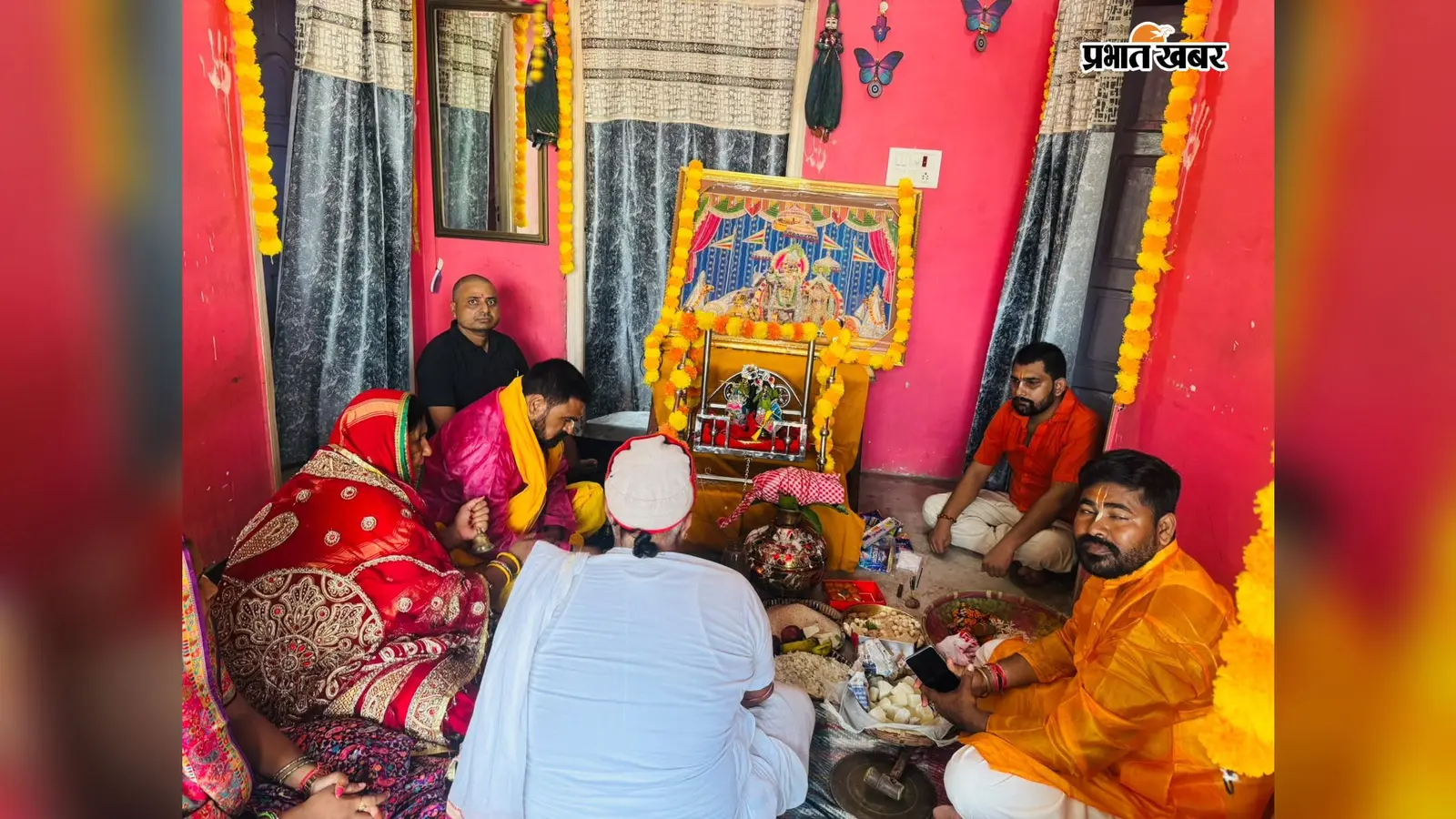 अलीनगर: राधाष्टमी पर अखंड नाम संकीर्तन और भंडारे का भव्य आयोजन, गूंजे राधे-राधे के जयकारे