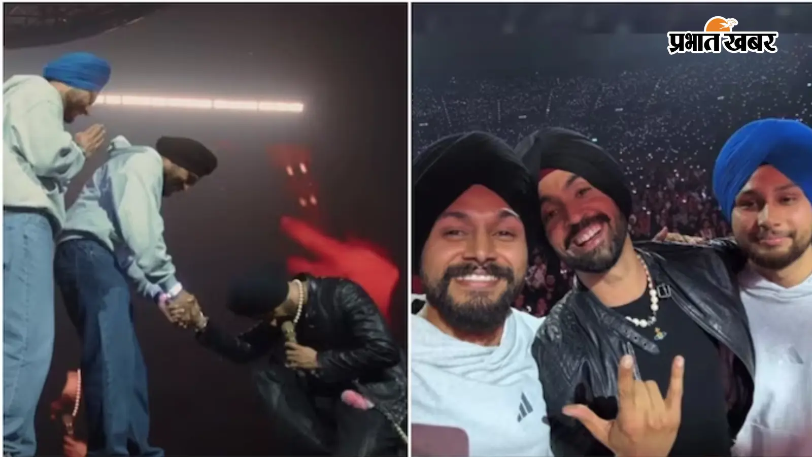 Diljit Dosanjh: शिफ्ट खत्म कर सीधे कॉन्सर्ट पहुंचे 2 वर्कर्स, दिलजीत ने स्टेज पर बुलाकर यूं दिया सम्मान
