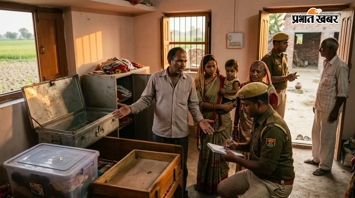 सारण: मांझी में हथियार के बल पर घर में लूट, चार अज्ञात पर प्राथमिकी;अपराधियों की पहचान का पुलिस ने किया दावा