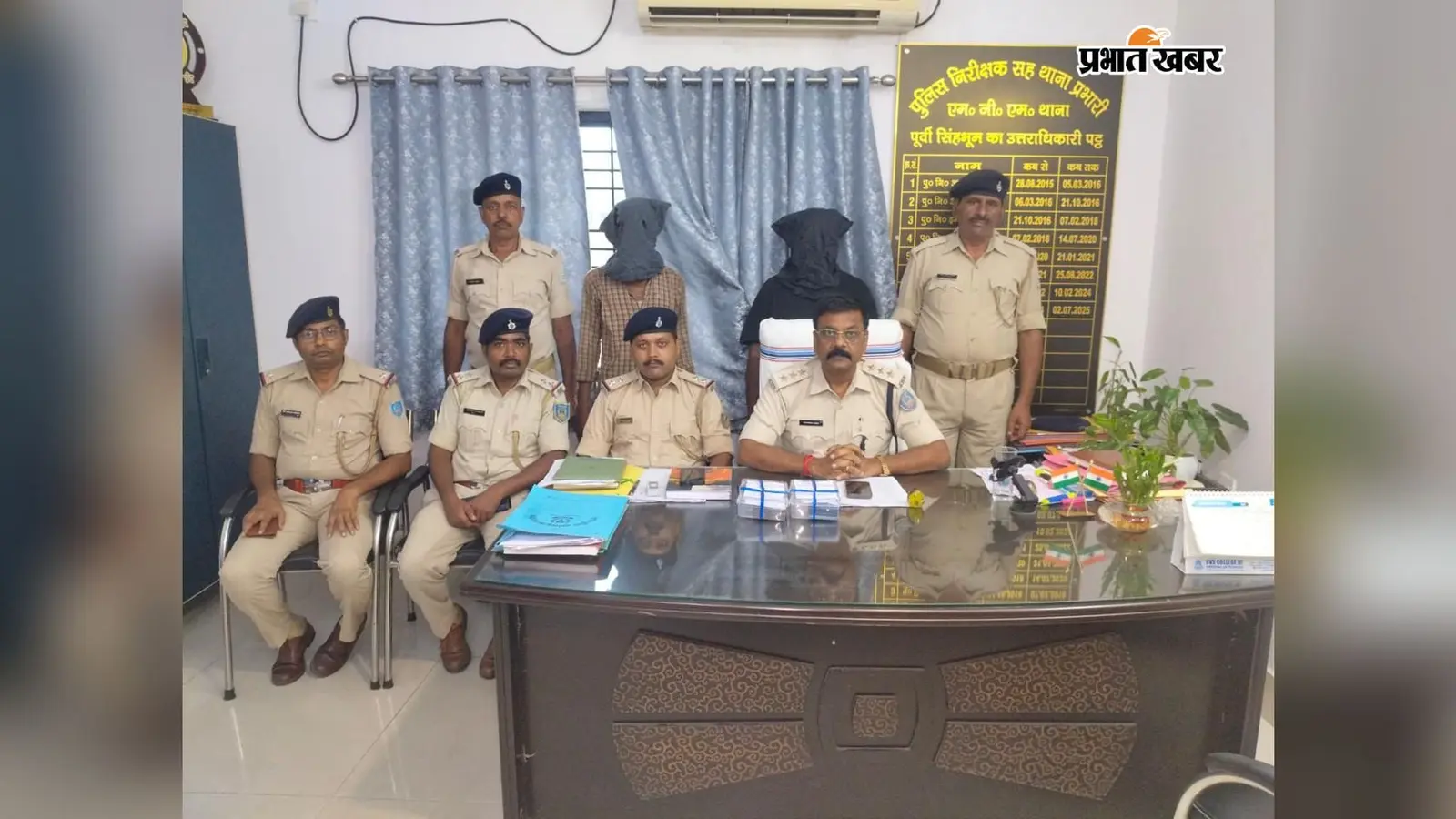 नकली पुलिस बनकर ठगी और छिनतई करने वाले गिरोह का पर्दाफाश, दो शातिर अपराधी गिरफ्तार