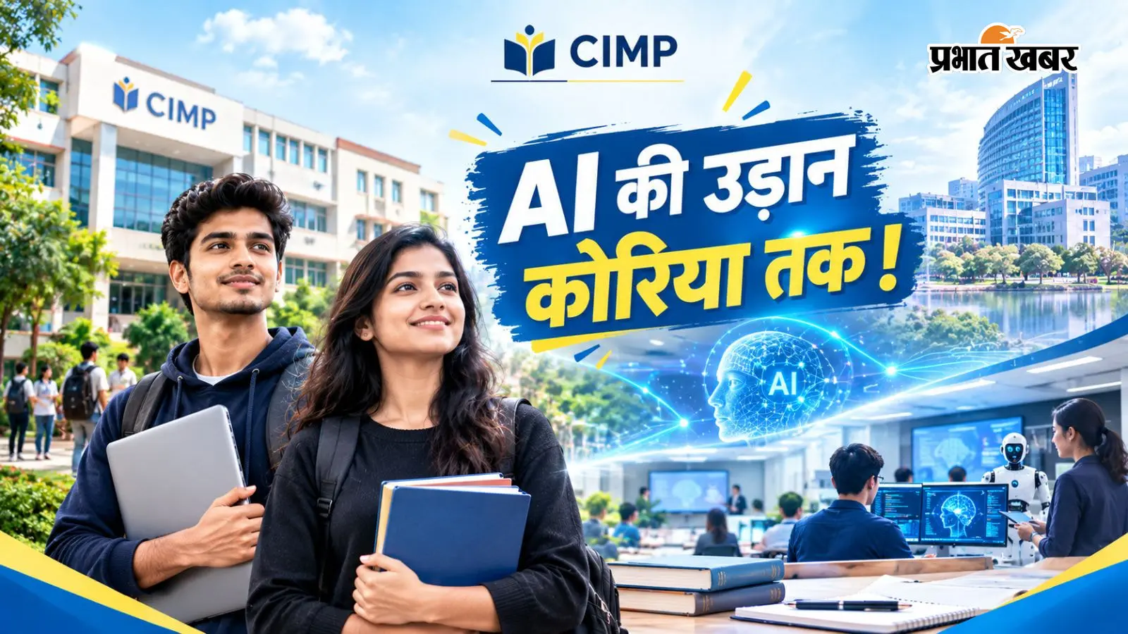 पटना के छात्रों को दक्षिण कोरिया में मिलेगा AI ट्रेनिंग का मौका, CIMP Patna का अजू यूनिवर्सिटी के साथ टाई-अप