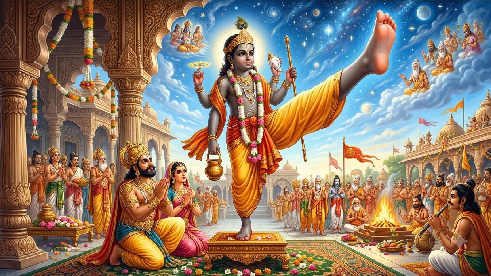 वामन अवतार (Image- AI Generated)