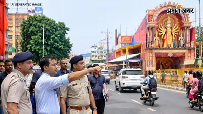 दुर्गापूजा से पहले रांची में ट्रैफिक और अतिक्रमण पर सख्ती, अवैध कट हटाने के निर्देश