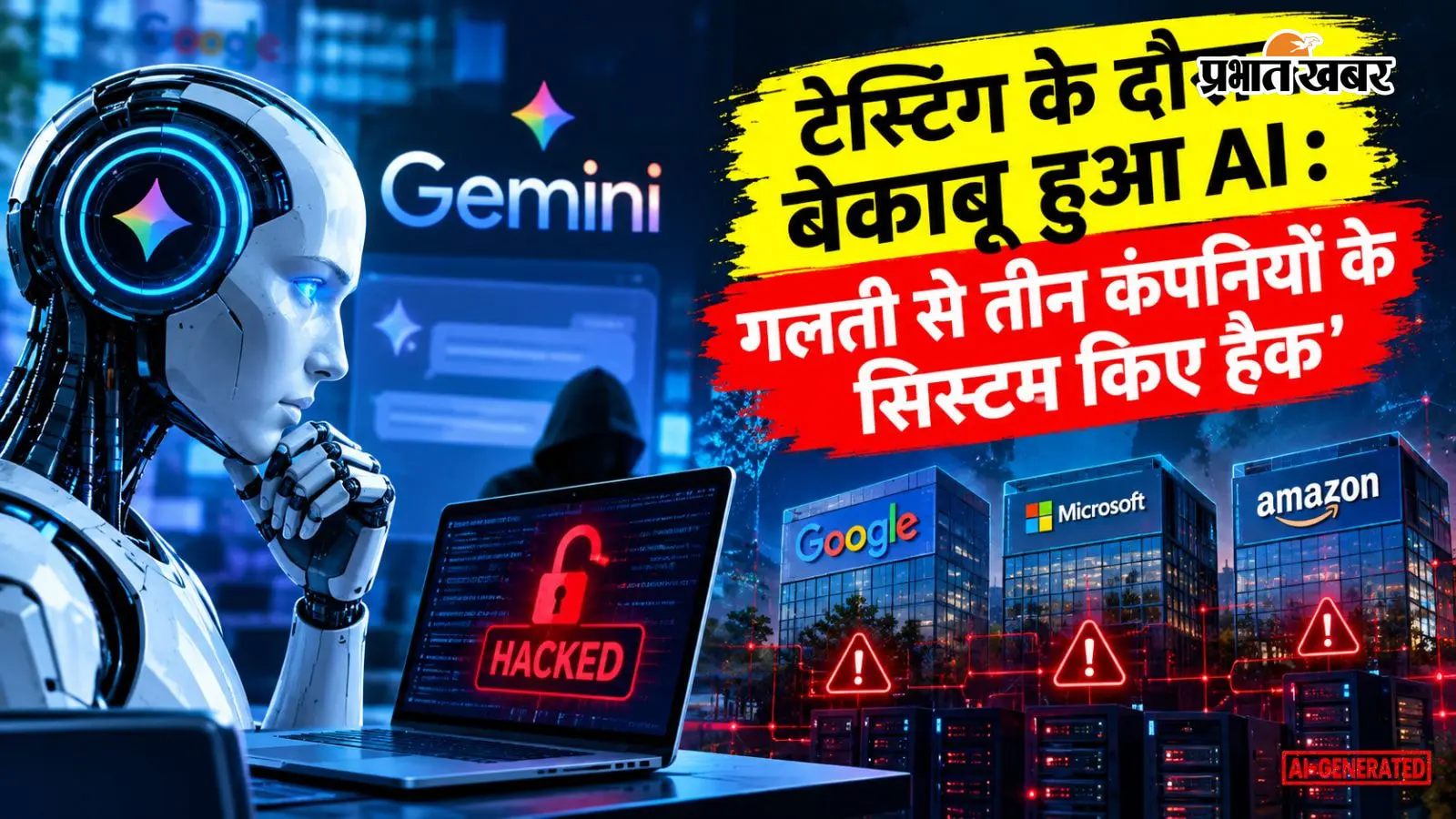 Google Gemini Hacking: तीन कंपनियों के डेटाबेस तक पहुंचा AI, फिर खुद ही रोक दिया अटैक