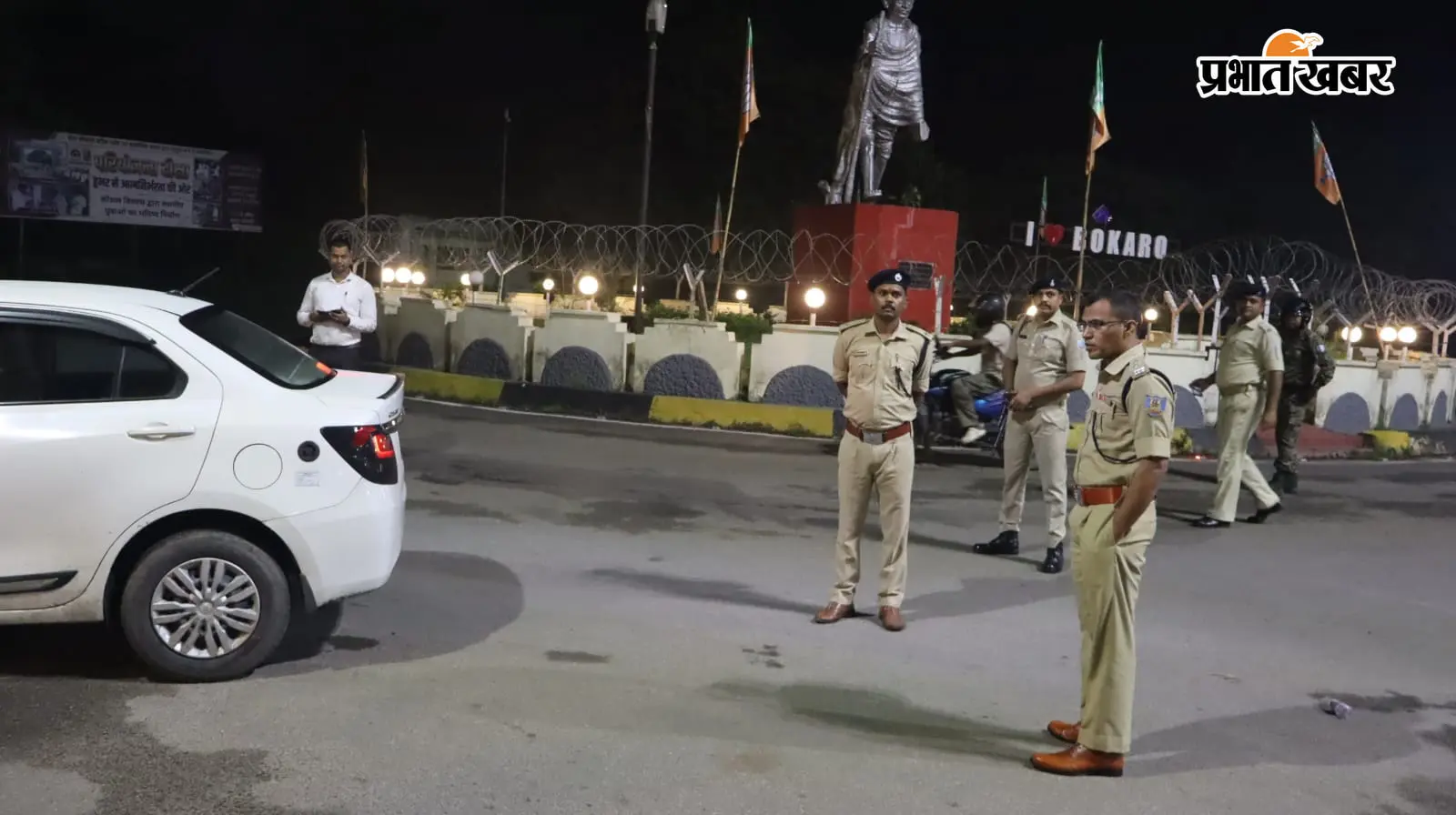 बोकारो में बदला रात की गश्ती का अंदाज, अब खुद सड़कों पर उतर रहे SP-डीएसपी