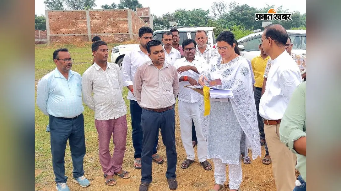 जीर्णोद्धार के बाद भी सिंह तालाब में पानी नहीं, उठे सवाल तो डीडीसी ने किया निरीक्षण