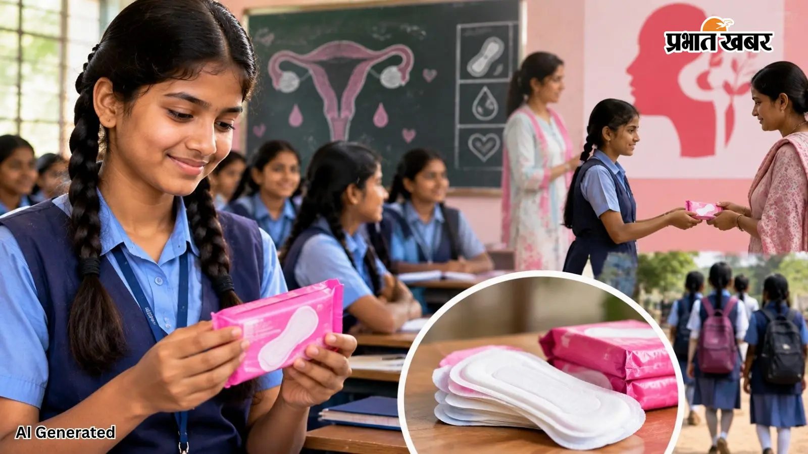 UP में अब छात्राओं को मुफ्त सैनिटरी नैपकिन! 6वीं से 12वीं तक मिलेगा लाभ, ड्रॉपआउट किशोरियां भी शामिल