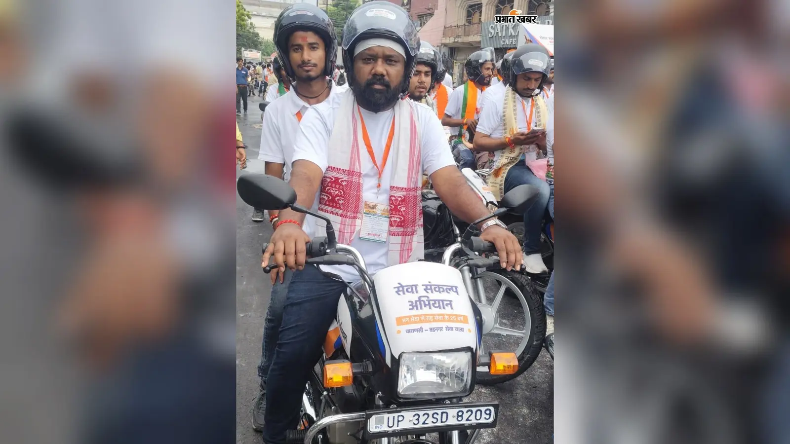पूरे कोल्हान से इकलौते राइडर प्रदीप मुखर्जी, वाराणसी से वडनगर तक बाइक यात्रा में संभाल रहे कमान