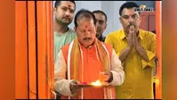 बड़हिया के प्रसिद्ध जगदंबा मंदिर पहुंचे कृषि मंत्री विजय कुमार सिन्हा, मां जगदंबा की पूजा कर मांगा आशीर्वाद