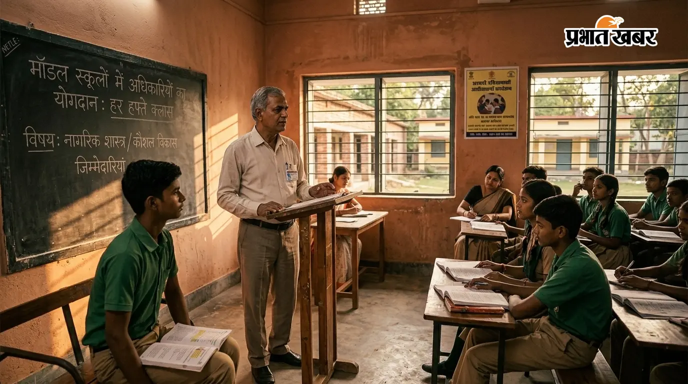 बिहार के 700 मॉडल स्कूलों में अब अधिकारी पढ़ाएंगे बच्चों को, हर हफ्ते लेंगे क्लास, जानें क्या-क्या होगी जिम्मेदारी