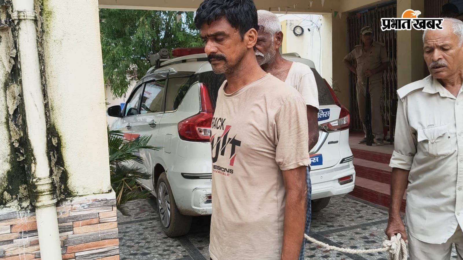 गिरफ्तार चालक की तस्वीर