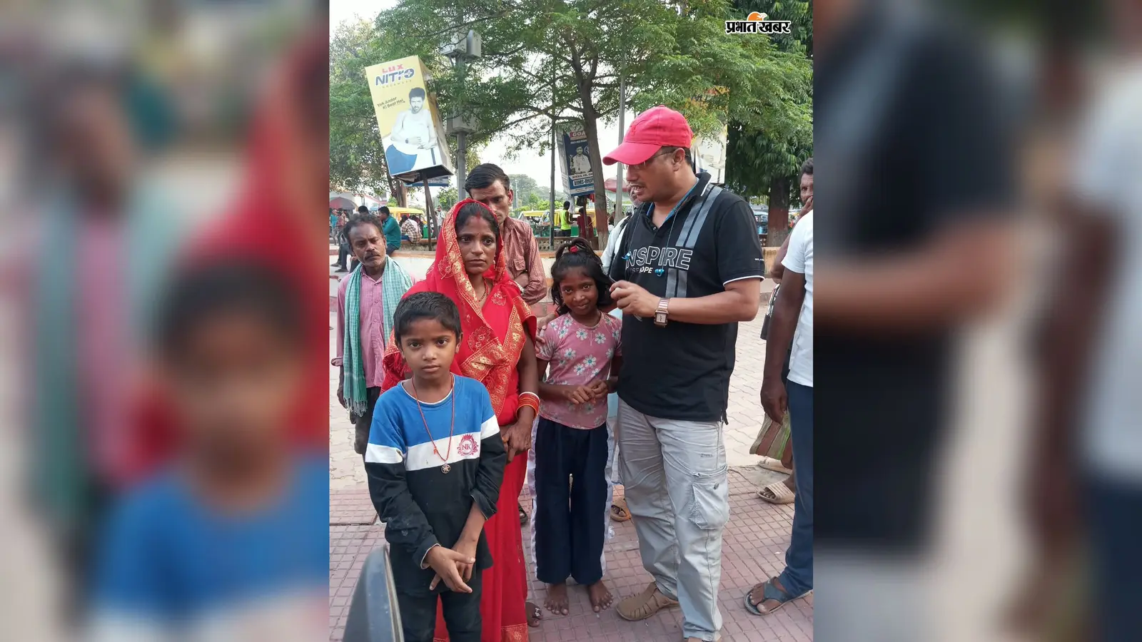 सहरसा स्टेशन पर भटके बच्चों की आस बने रौशन माधव, छपरा की महिला को भिजवाया घर