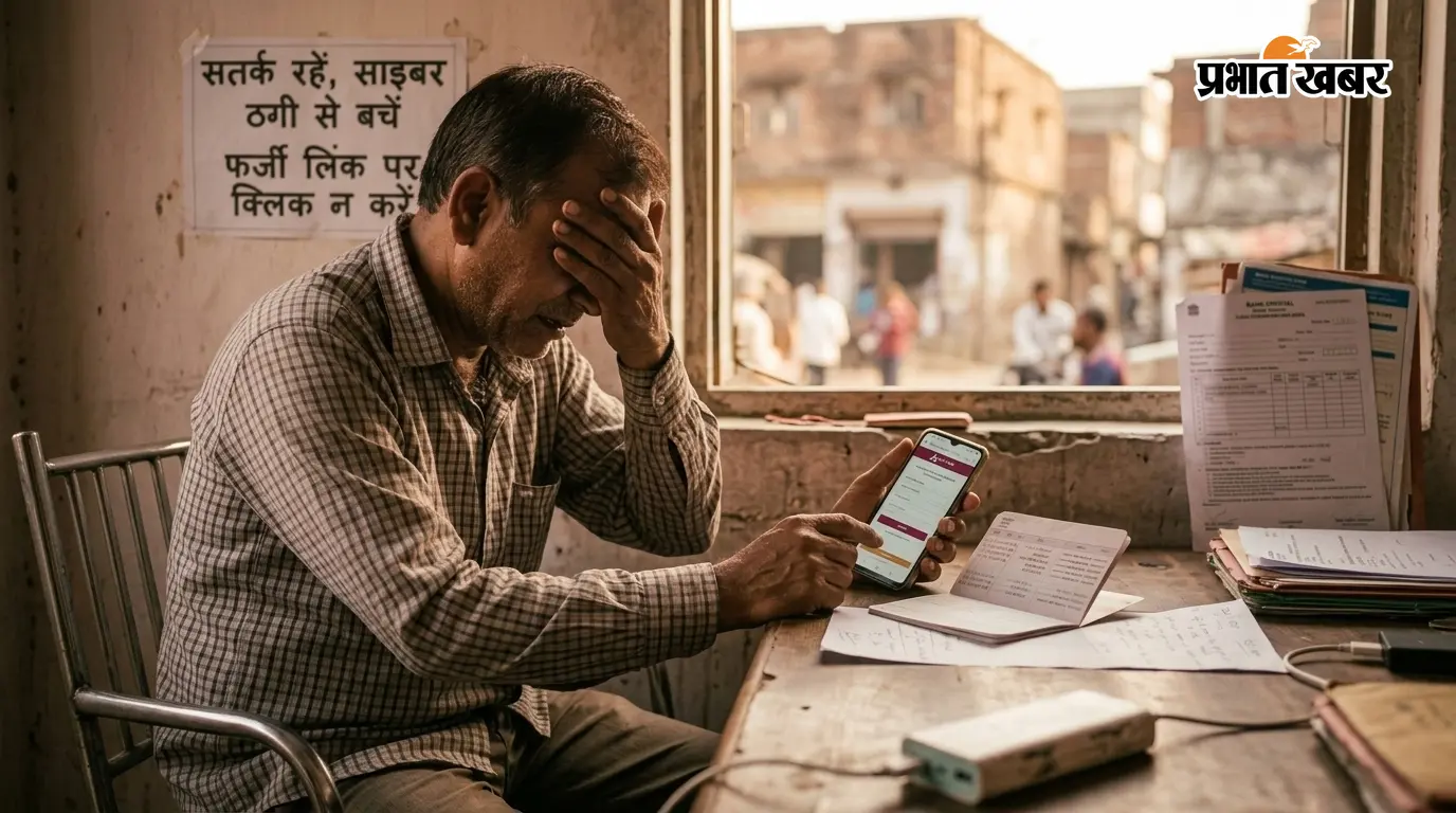मोतिहारी में एक्सिस बैंक के नाम पर साइबर ठगी, फर्जी लिंक पर कार्ड की जानकारी डालते ही खाते से निकले रुपये