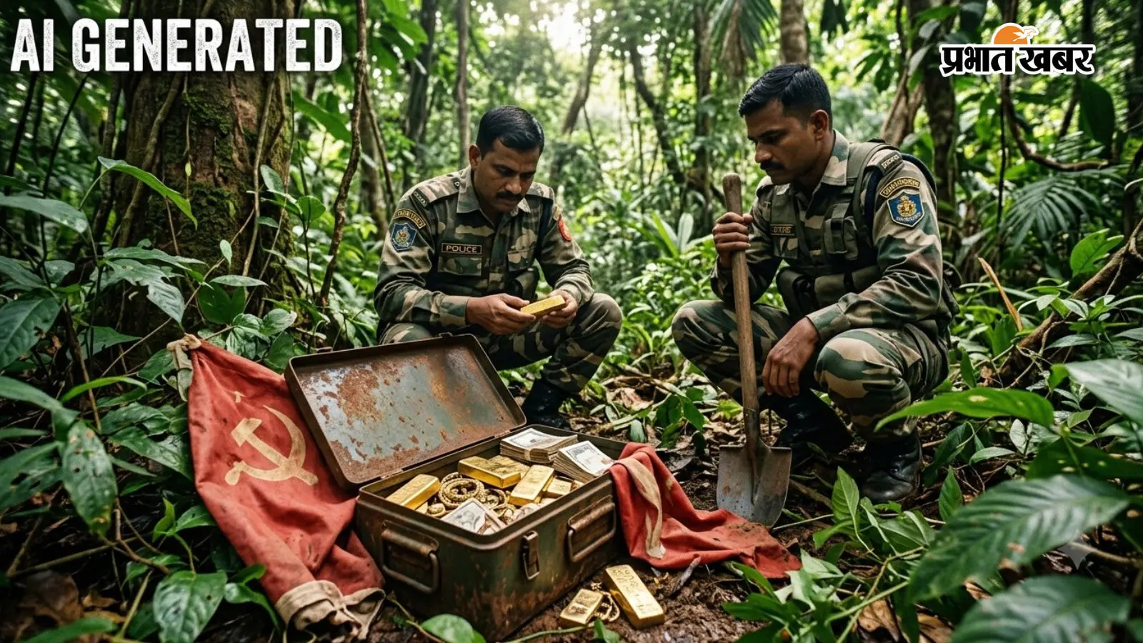 बस्तर के जंगलों में छिपा था माओवादियों का सोना, जरूरत पड़ने पर कैडर्स को कैश की जगह मिलती थी गोल्ड की ईंट