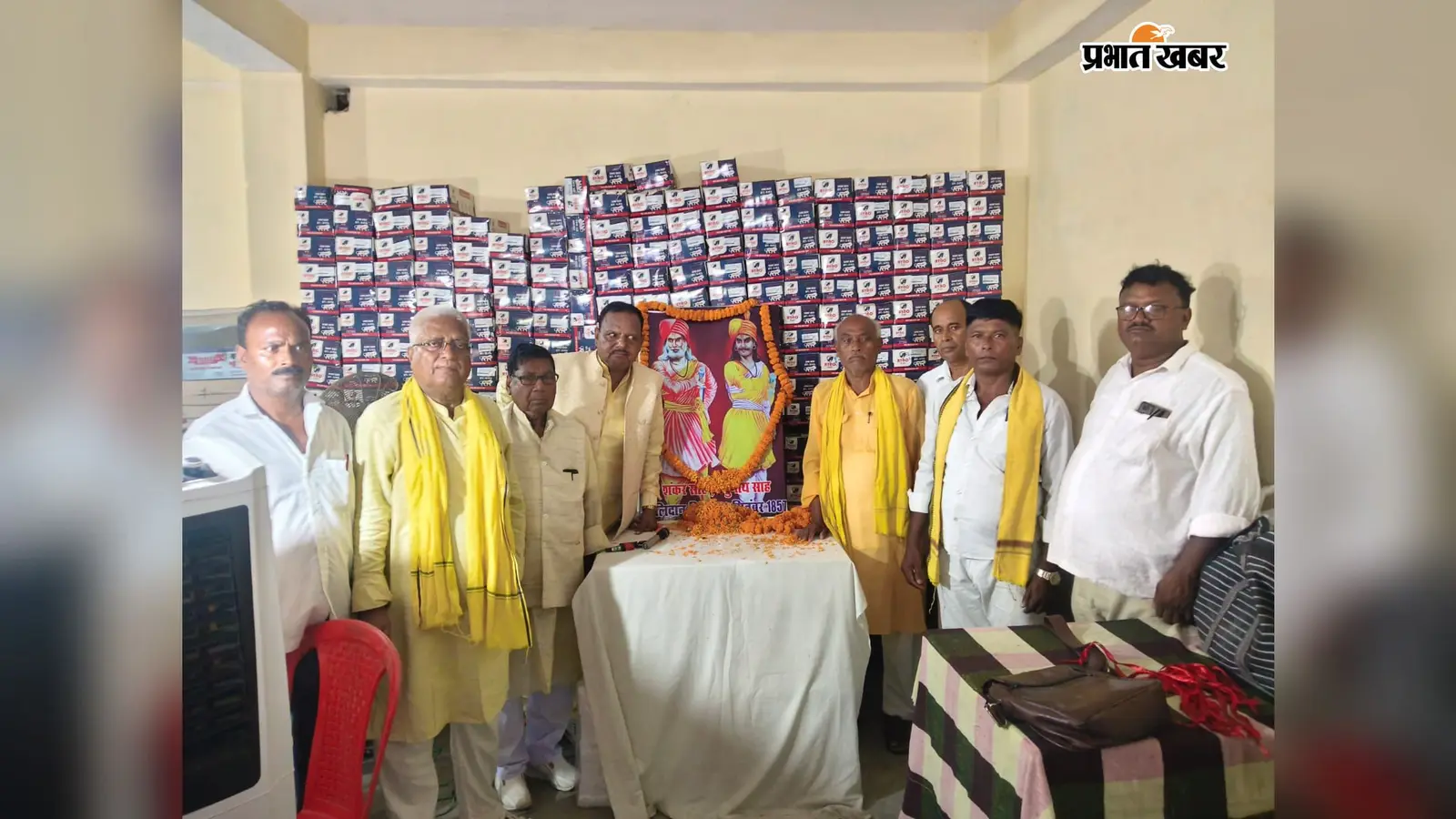 सीवान: महाराजगंज में मनाया गया बलिदान दिवस, महाराज शंकर साह और कुंवर रघुनाथ साह को दी श्रद्धांजलि