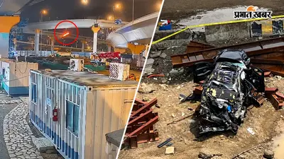 मुंबई में कोस्टल रोड फ्लाईओवर से नीचे गिरी BMW, जानिए इतनी सेफ होने के बावजूद कैसे हो गया ये हादसा? वीडियो देख कर उड़ जाएंगे होश