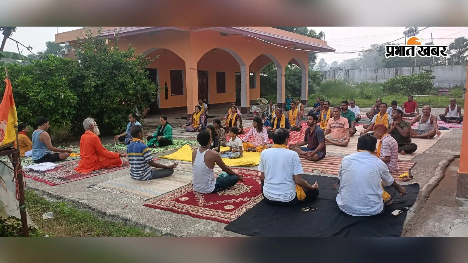 दाउदनगर में दो जगह लगा योग शिविर, लोगों को योग-प्राणायाम और नियमित व्यायाम के प्रति किया जागरूक