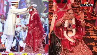 नारायण सेवा संस्थान ने 50 दिव्यांग जोड़ों का कराया सामूहिक विवाह, शुरू हुई इन जोड़ों की नई जिंदगी