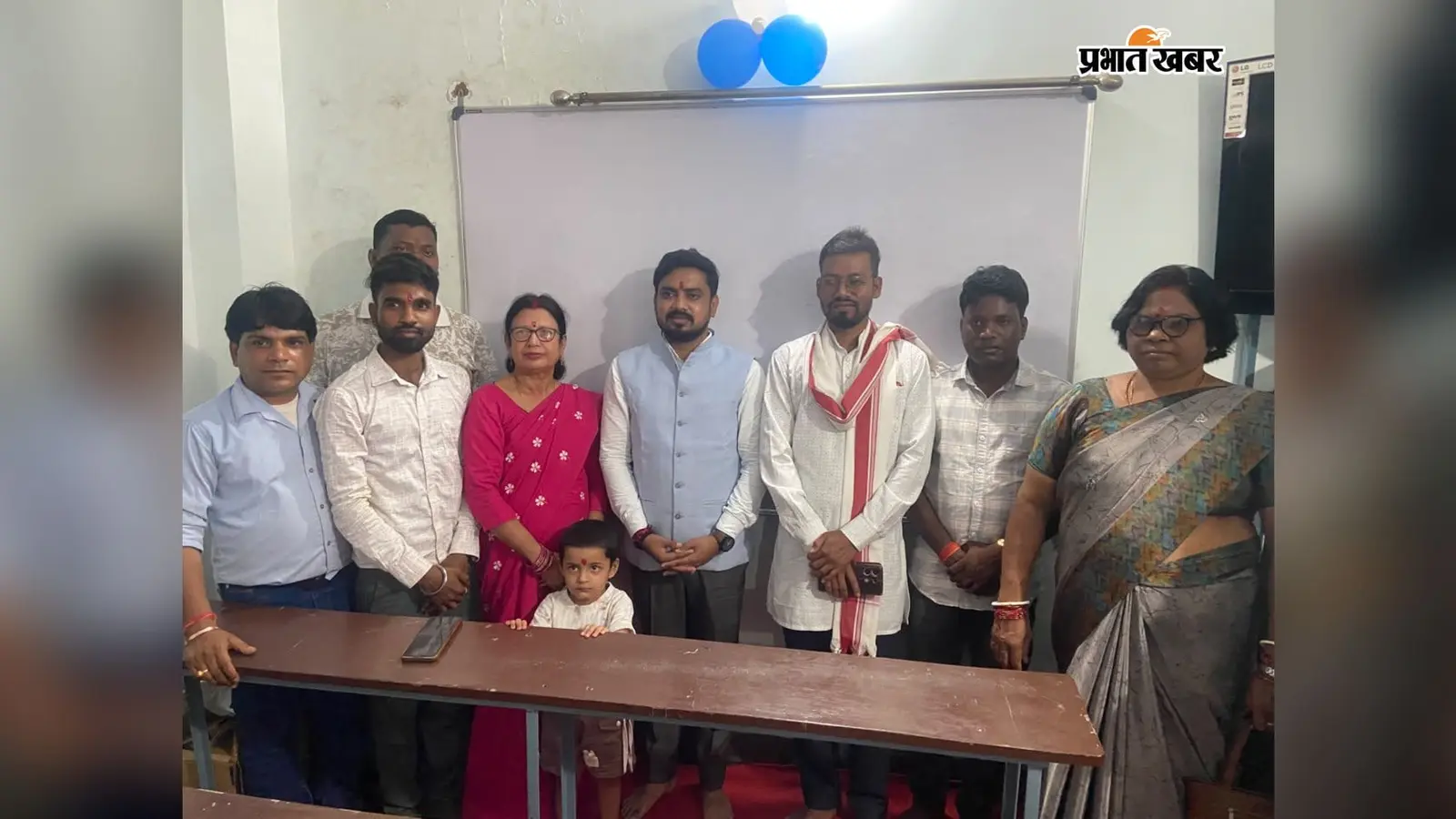 गुमला में इंस्पायर कंप्यूटर इंस्टिट्यूट का उद्घाटन, पहले दिन तीन विद्यार्थियों ने लिया नामांकन