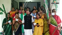 रांची में भाजपा को झटका? भाजपा नेत्री सरोज पांडेय समेत कई लोगों ने ली RJD की सदस्यता