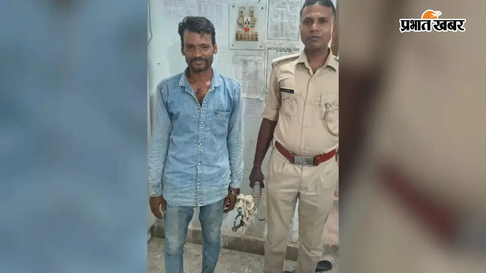 कैमूर में मदुरना पहाड़ी के पास शराब के नशे में हंगामा कर रहा व्यक्ति गिरफ्तार, न्यायिक हिरासत में भेजा
