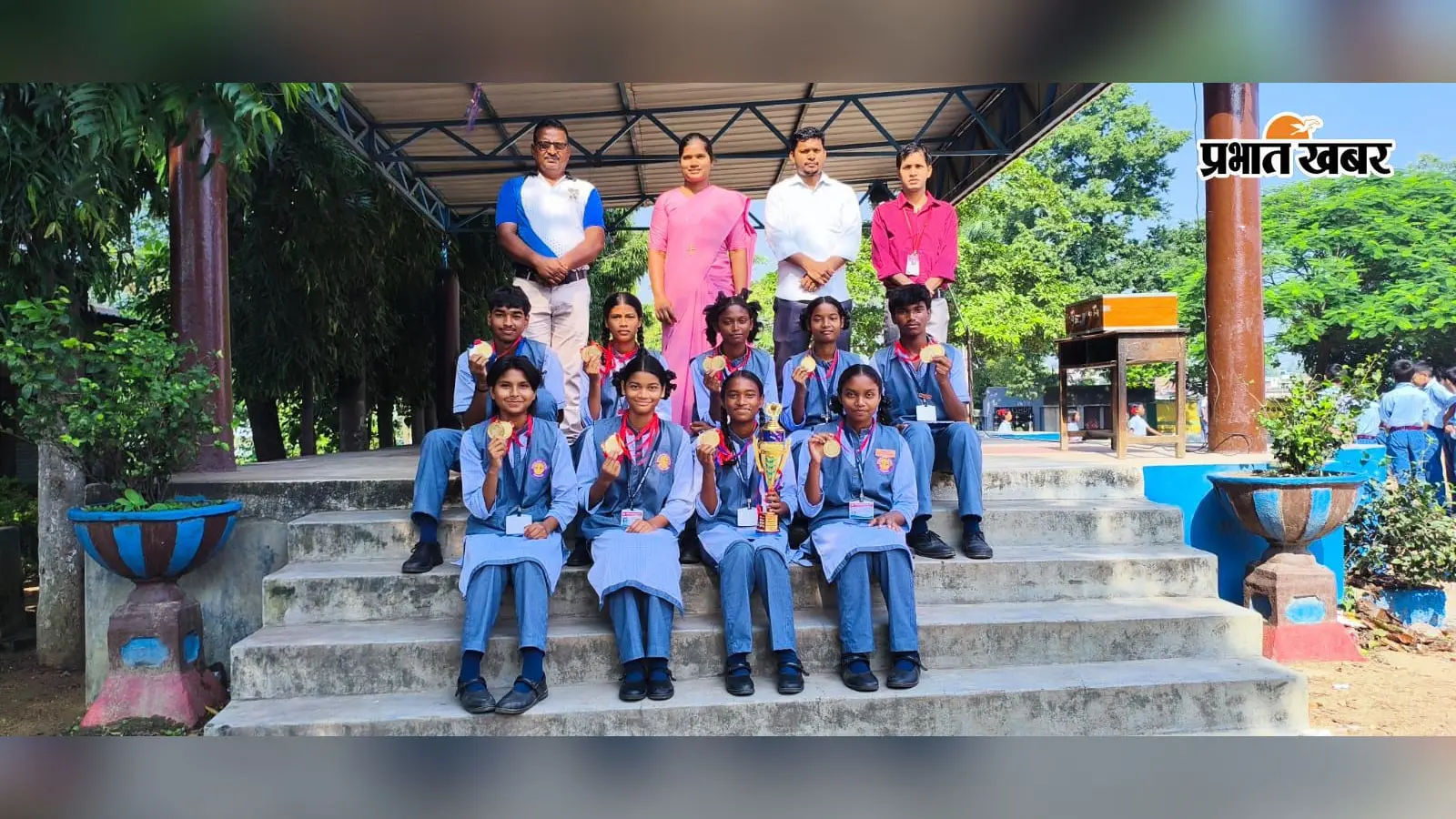 खेलो झारखंड में पावन क्रूस विद्यालय का जलवा, 16 से अधिक स्वर्ण पदक के साथ बना ओवरऑल चैंपियन
