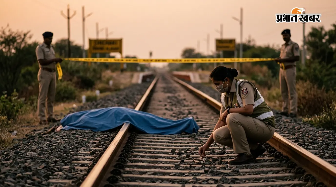 चिचाकी स्टेशन के पास डाउन लाइन पर मिला महिला का शव, पुलिस पहचान कराने में जुटी