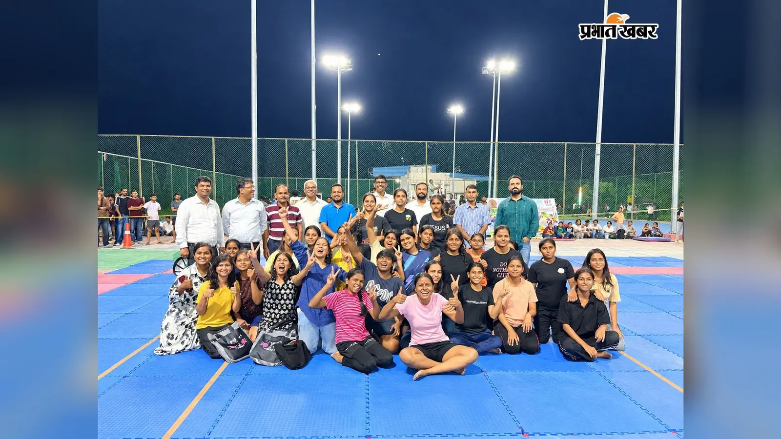 CUSB कबड्डी में पहले ही मुकाबले में रोमांच, 20-20 की बराबरी के बाद गोल्डन रेड से निकला विजेता