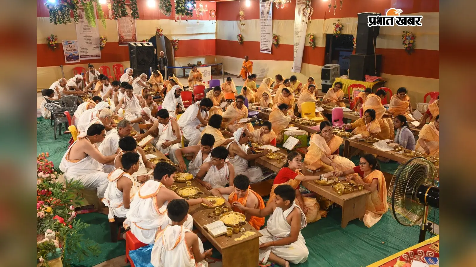 दसलक्षण पर्व पर झुमरीतिलैया में उत्तम सत्य धर्म की आराधना, मुनि सुयश सागर ने दिया वाणी संयम का संदेश