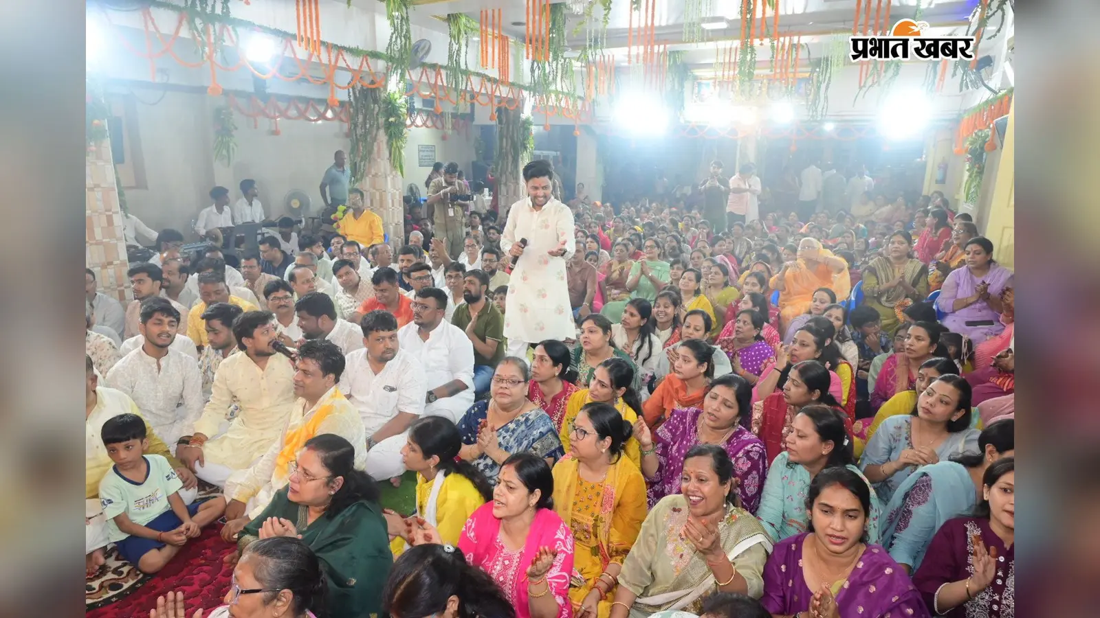 श्याम भक्ति में डूबा देवघर, श्री श्याम कीर्तन मंडल के 69वें वार्षिकोत्सव में देर रात तक गूंजे भजन