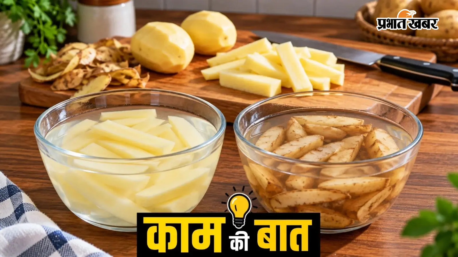 आलू काटकर रखती हैं तो जरूर जानें ये टिप्स, नहीं पड़ेंगे जल्दी काले