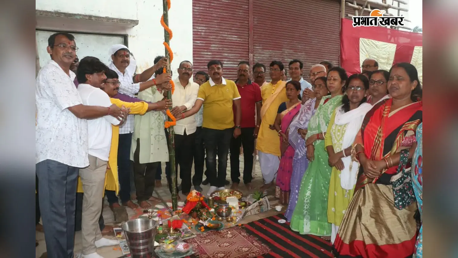 कब आएंगी मां? हलुदबनी में भूमि पूजन के साथ शुरू हुआ दुर्गोत्सव का इंतजार...