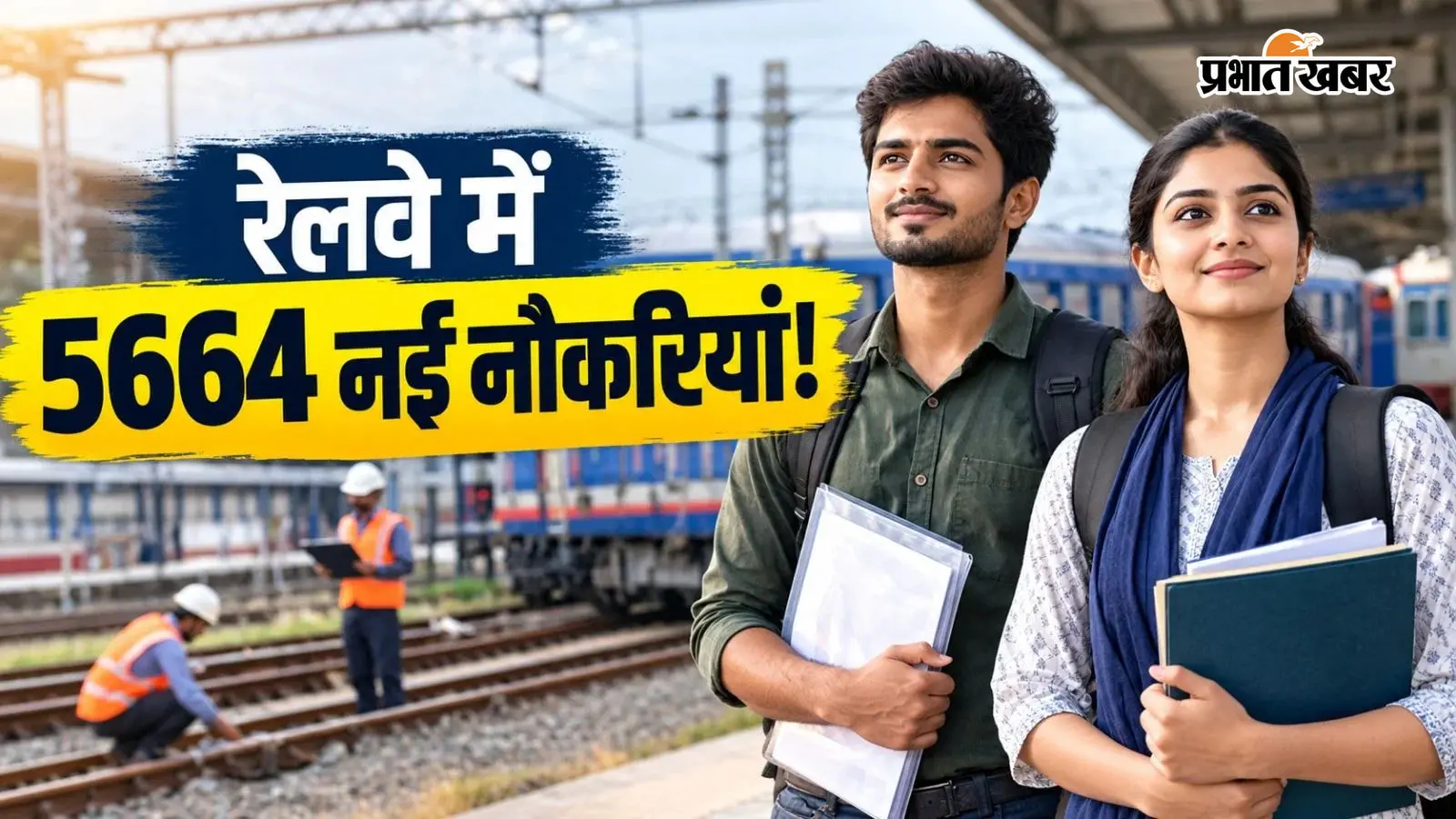 Railway Jobs: रेलवे में 5664 नए पदों पर भर्ती को हरी झंडी, JE और स्टेशन मास्टर समेत इन पदों पर निकलेगी वैकेंसी