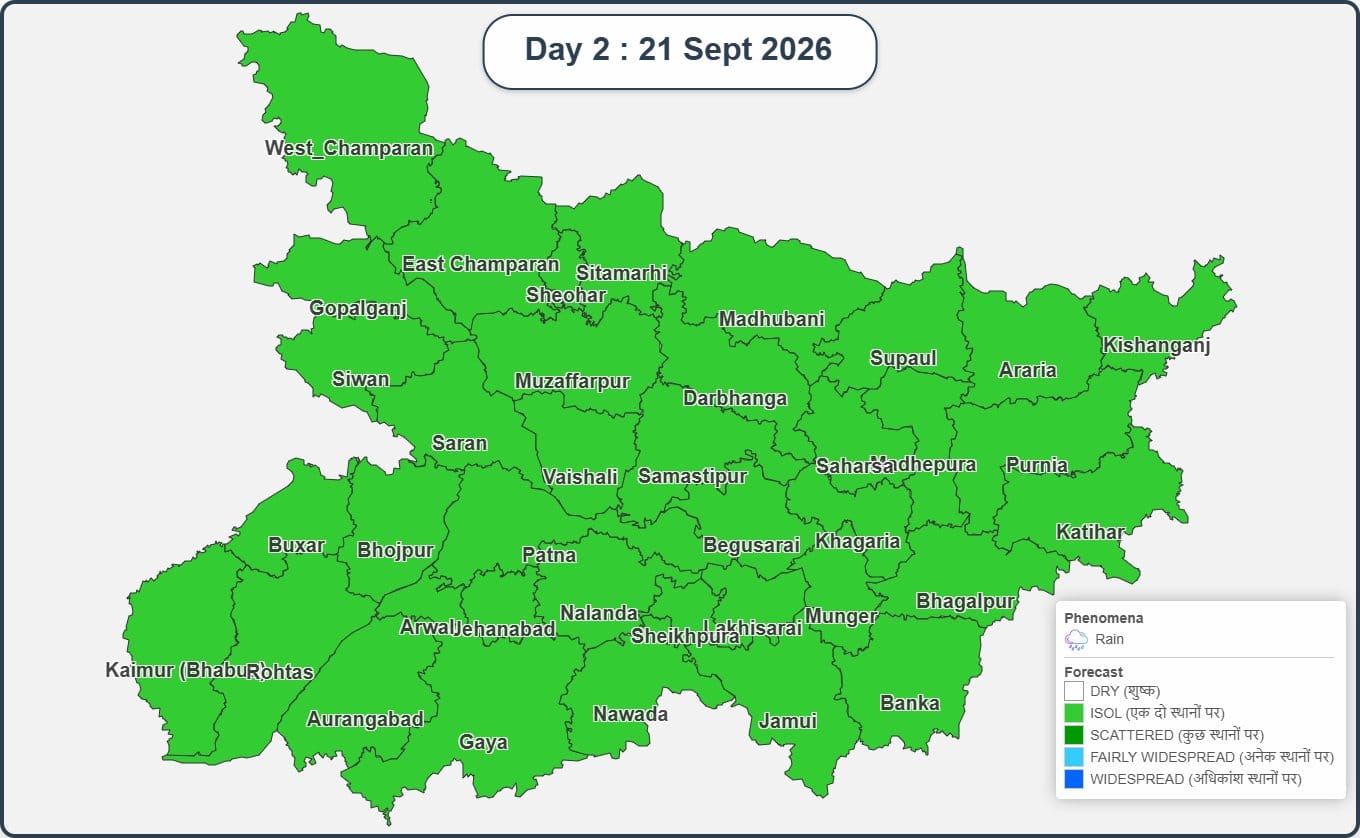 IMD ने ट्वीट कर बताया 21 सितंबर को कैसा रहेगा मौसम 