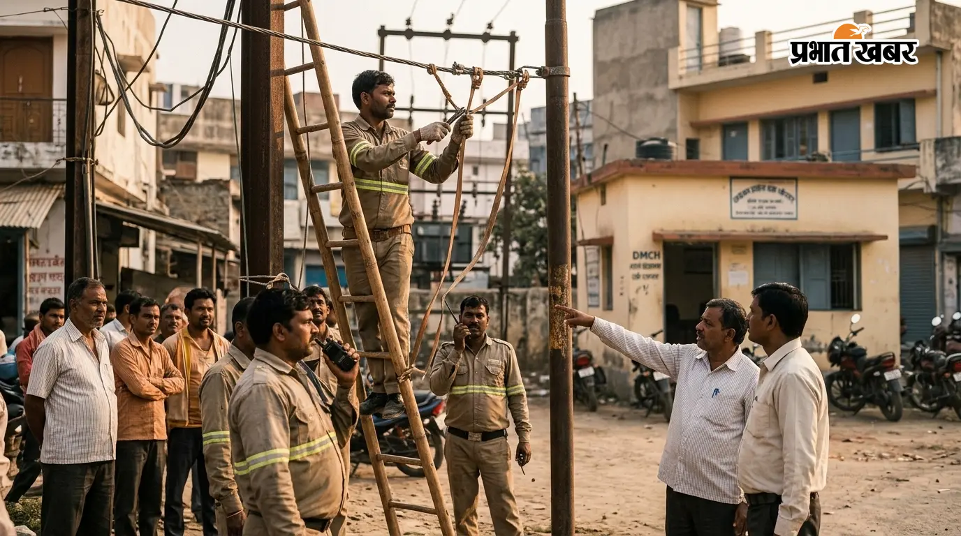 लाइन शिफ्टिंग को लेकर आज सुबह बिजली संकट, अर्बन और डीएमसीएच उपकेंद्र से रोटेशन पर होगी सप्लाई