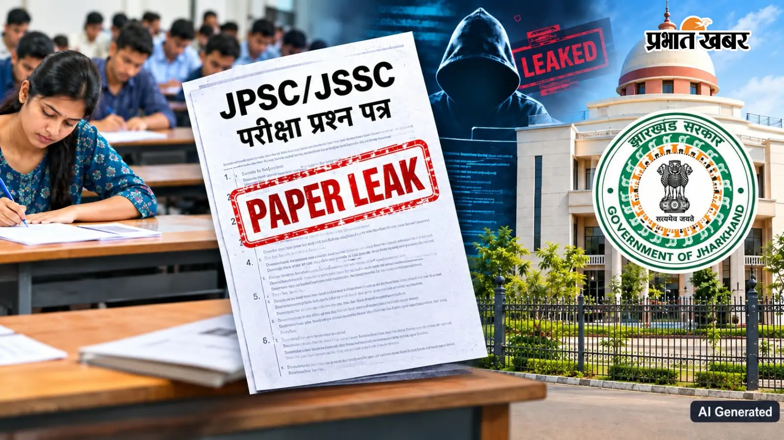 JPSC-JSSC पेपर लीक: सरकार ने हाईकोर्ट में कहा- बिकी हुई परीक्षा से चयनित लोगों को नहीं रख सकते, नियुक्ति पत्र से स्थायी अधिकार नहीं मिलता