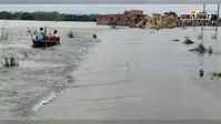 अमदाबाद में गंगा का जलस्तर घटने के बाद भी थमी नहीं आफत: सड़कों पर 4 फीट तक तेज बहाव