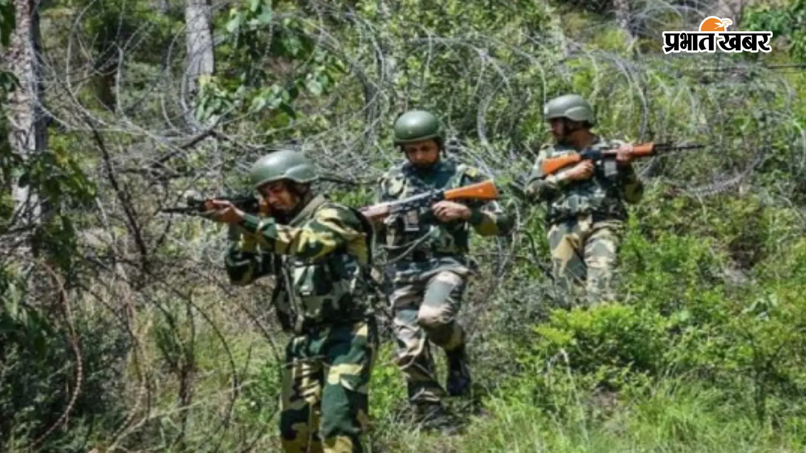 जम्मू-कश्मीर में 2 आतंकी ढेर, घायल तीसरा जंगलों में छिपा - 5 जिलों में हाई अलर्ट, खून के निशानों से हो रही तलाश