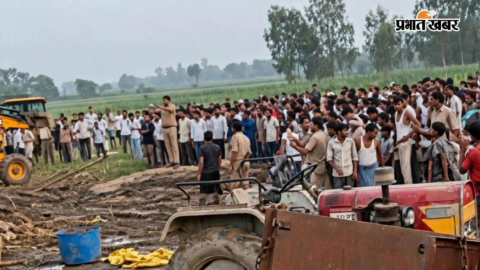 बदायूं में निर्माणाधीन मकान की छत गिरी, मलबे में दबे तीन लोग, इलाज के दौरान दो की मौत