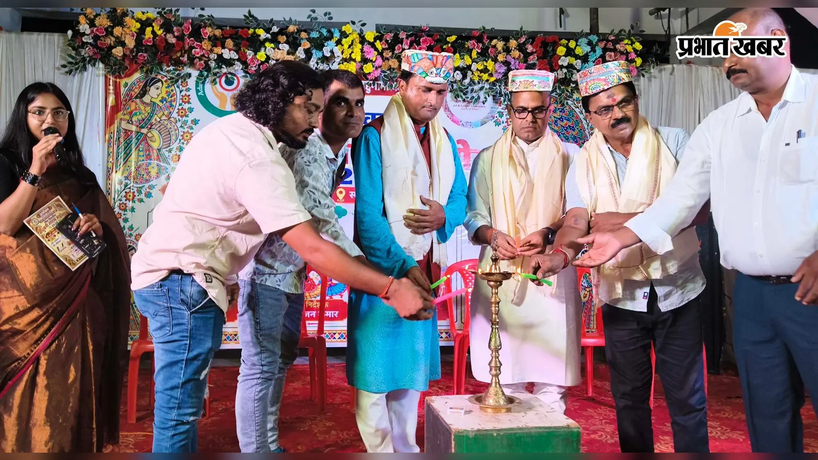 मधुबनी नाट्य महोत्सव का आगाज, शाहपुर में जुटे कलाकार; ‘विद्यापति’ और ‘पमरिया’ नाटक होंगे मंचित