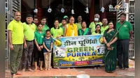 नवरात्रि से पहले पूर्णिया में उठी स्वच्छता की अलख: ग्रीन पूर्णिया की टीम ने मधुबनी दुर्गा मंदिर में चलाया महा-सफाई अभियान