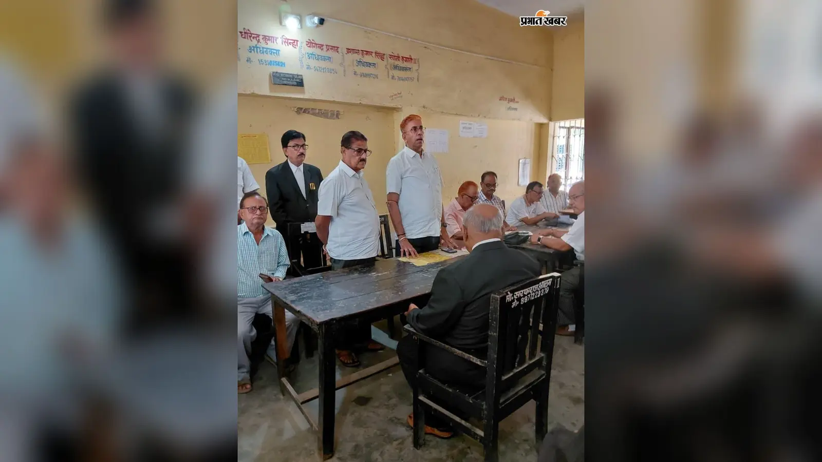 अधिवक्ता अजय कुमार दास के निधन पर शोकसभा, साथी अधिवक्ताओं ने दी श्रद्धांजलि