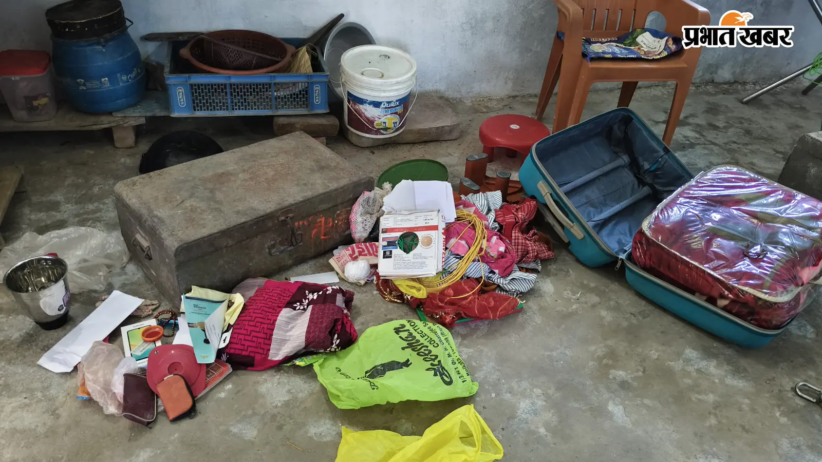 सारण के नसीरा गांव में बंद मकान का ताला तोड़कर चोरी, LED टीवी और जेवर गायब