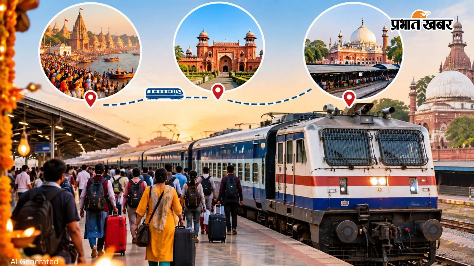 त्योहार से पहले रेलवे का बड़ा तोहफा, चलेगी स्पेशल ट्रेन, आगरा कैंट पर भी ठहरेगी; जानिए कब से शुरू होगी सेवा
