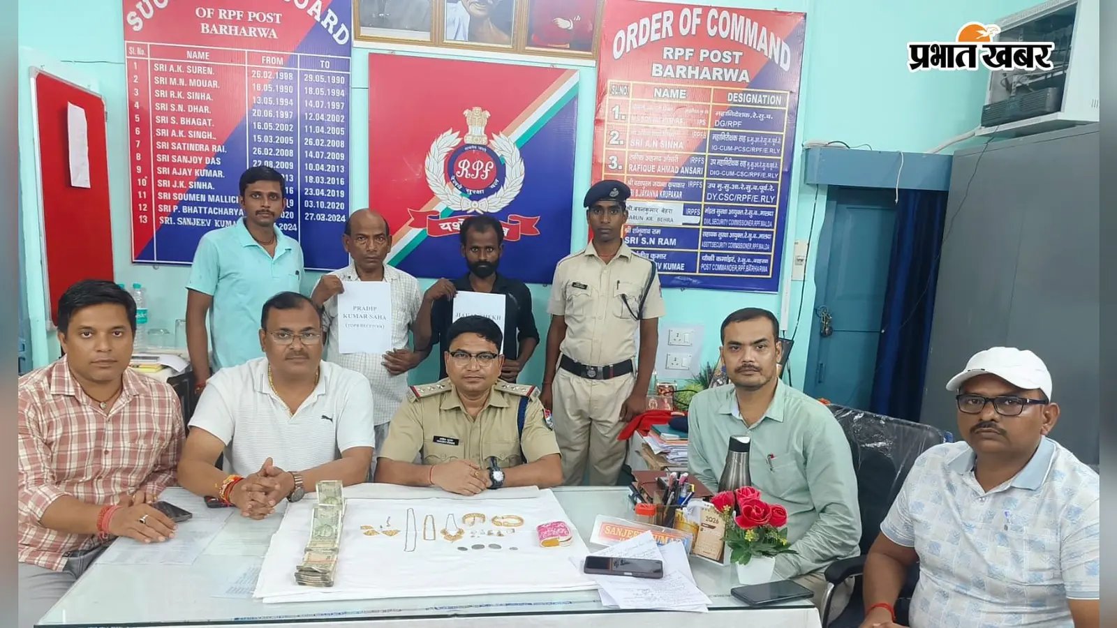 ट्रेन में चोरी कर ससुराल में छिपा था आरोपी, पुलिस पहुंची तो दीवार फांदकर खेत में भागा!