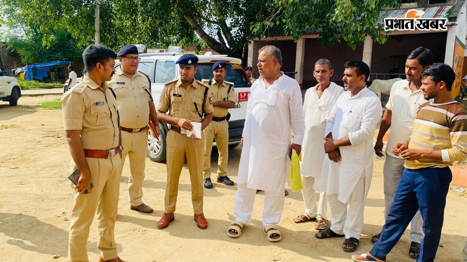 जहानाबाद के दो पंचायतों में खुलेंगे नये पुलिस पिकेट, एसपी ने स्थलों का किया निरीक्षण